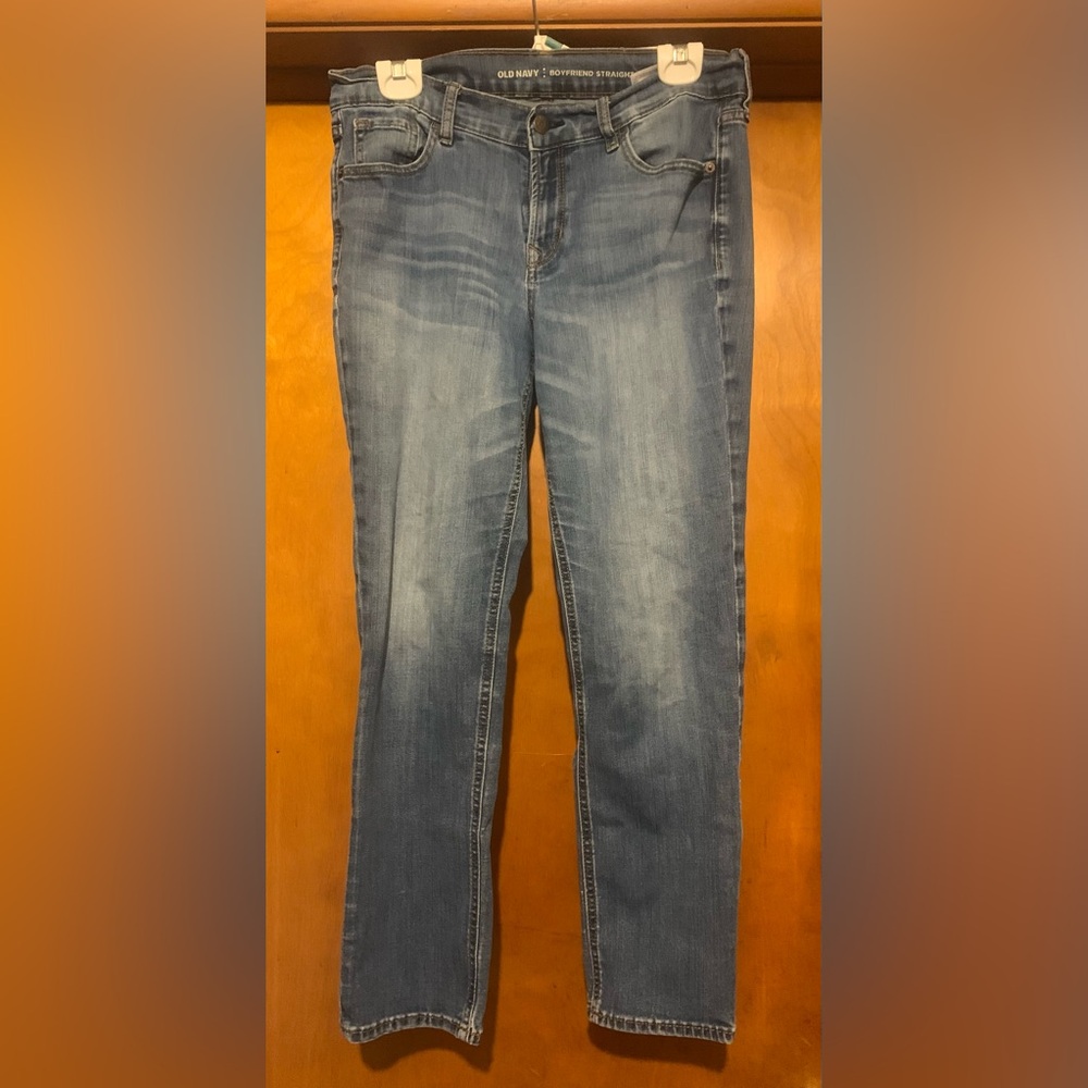 Old Navy Size 10R Boyfriend Straight Medium Denim Jeans